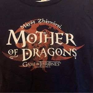Women's Game of Thrones Mother of Dragons T Shirt Size Large NWOT